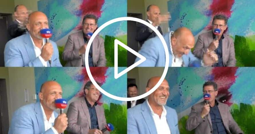 [Watch] Nasser Hussain Slaps Mark Butcher's Head After Latter Reminds the Former Of 2002 Gabba Test
